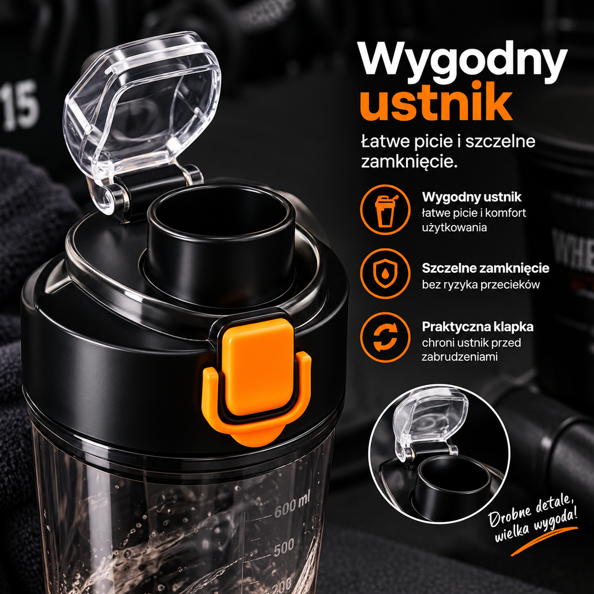 Elektryczny Shaker Do Mieszania Białka